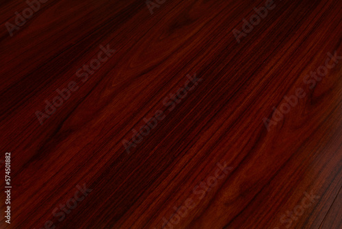 Rosewood table surface. Wood grain texture.