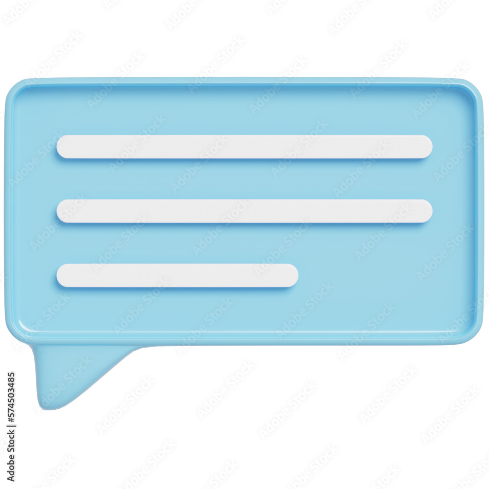 Chat Speech Bubble Communication.Comment Social media online concept.3D render Illustration. Chat Speech Bubble Communication.Comment Social media online concept.3D render Illustration.