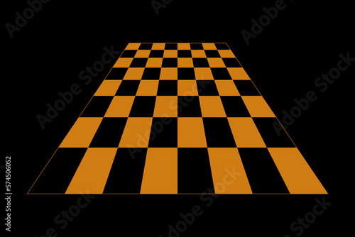 chess board isolated for design element