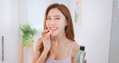 Fotografie Oral hygiene concept