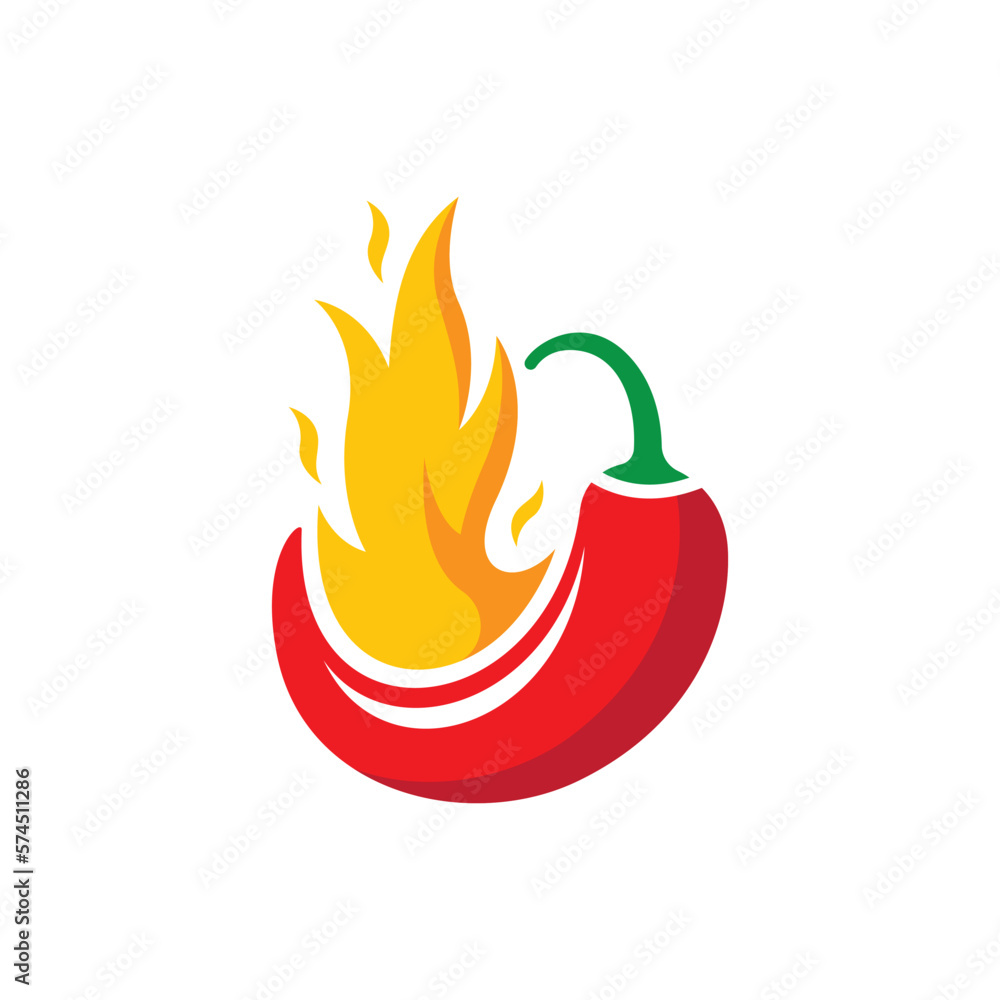 Hot chili logo images - obrazy, fototapety, plakaty 