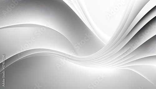 A minimalist white background with elegant and smooth lines, a sleek and sophisticated illustration