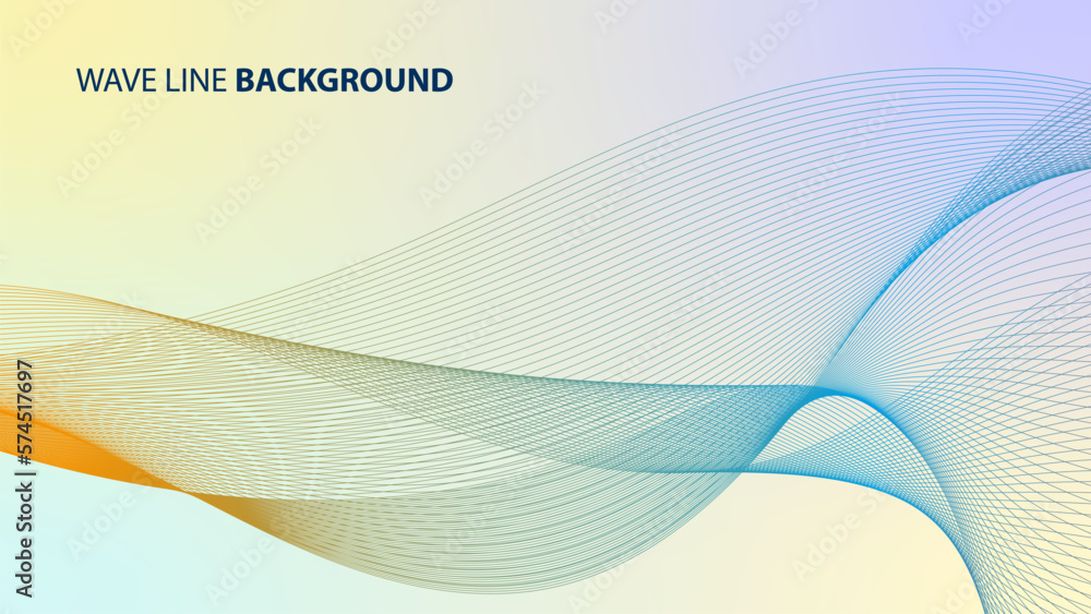 Wave Line Background Wave Line Background