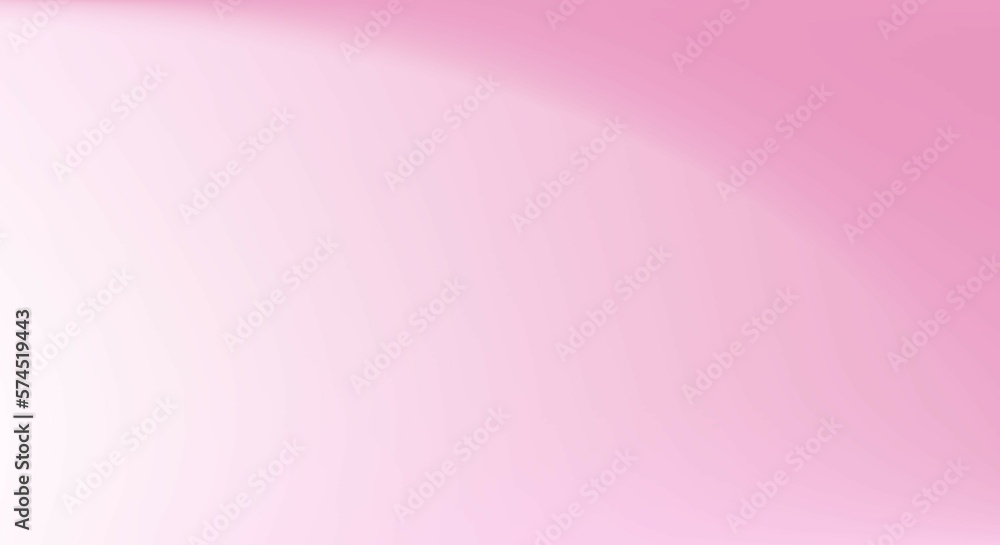 pink smooth curvy gradient background - illustration