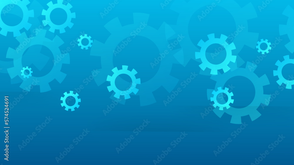 Background of cogwheels and clock mechanism on soft blue. Background of cogwheels and clock mechanism on soft blue.