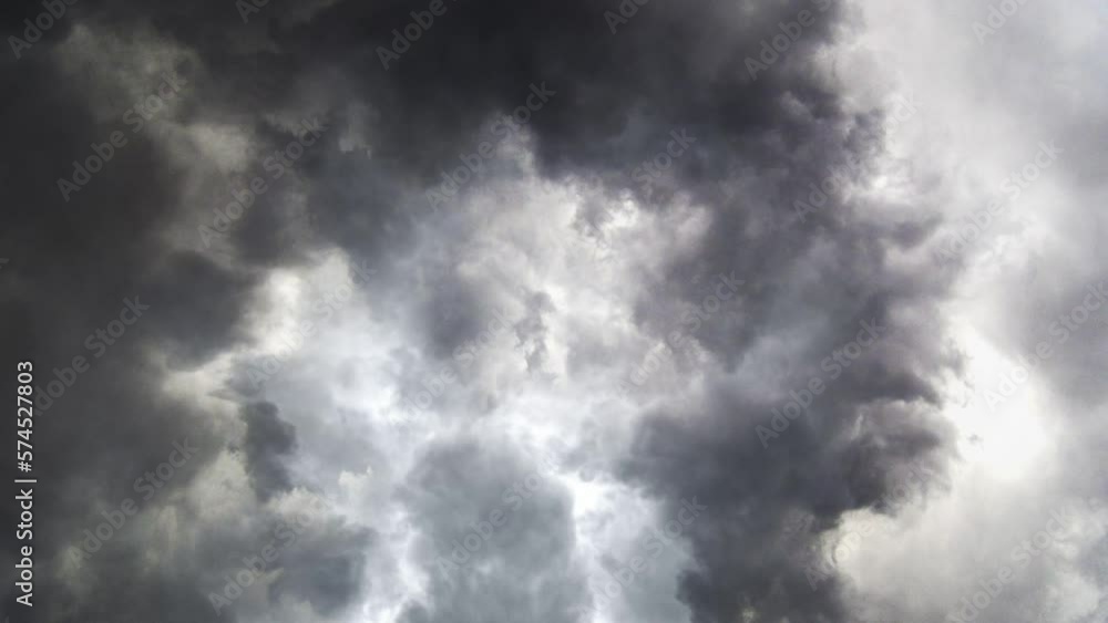 lightning storm in the sky 4k. lightning storm in the sky 4k.