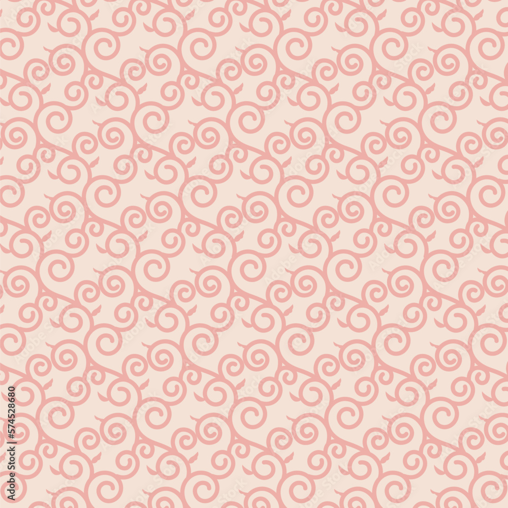 Japanese traditional KARAKUSA pattern background vector material,Line art for print,fabric,poster,wall paper Japanese traditional KARAKUSA pattern background vector material,Line art for print,fabric,poster,wall paper