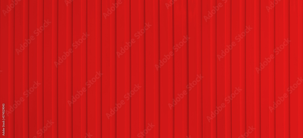 Wide surface of the red aluminum wall. Wide surface of the red aluminum wall.