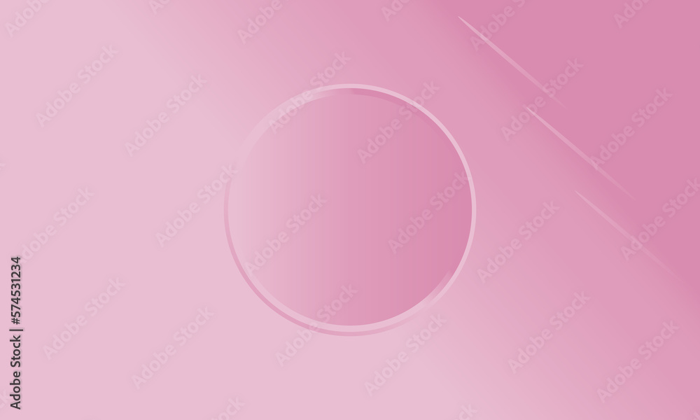 Pink embossed ring shape with pastel background. Pink embossed ring shape with pastel background.