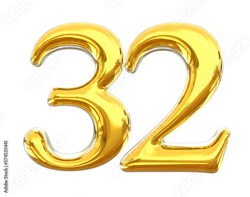 32 Gold Number 