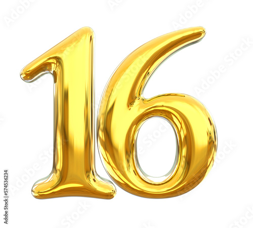 16 Golden Number 