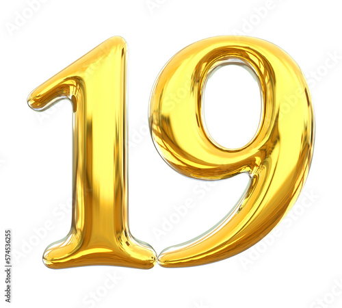 19 Golden Number 