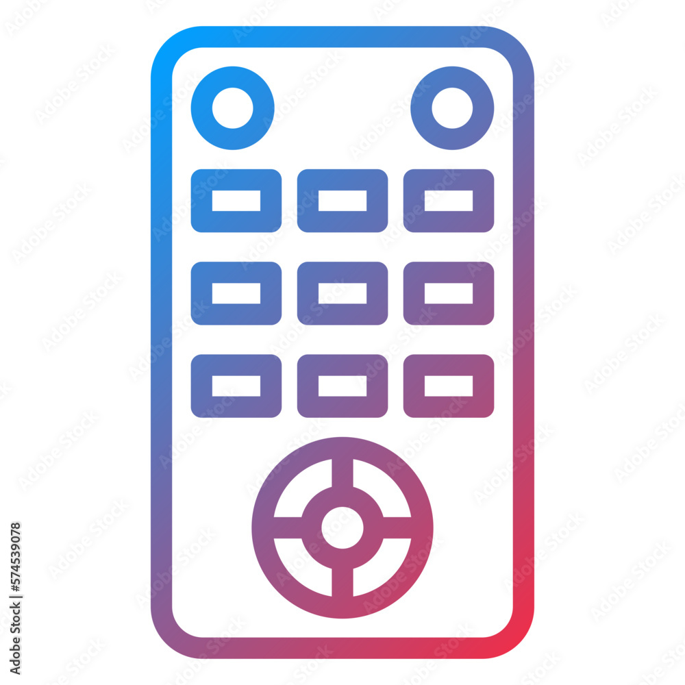 Vector Design Remote Control Icon Style Vector Design Remote Control Icon Style