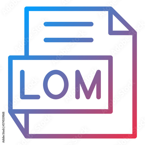 Vector Design LOM Icon Style