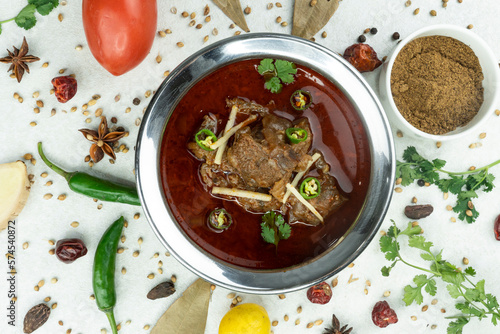 Nihari, Delicious and Spicy Tender Meat Curry 