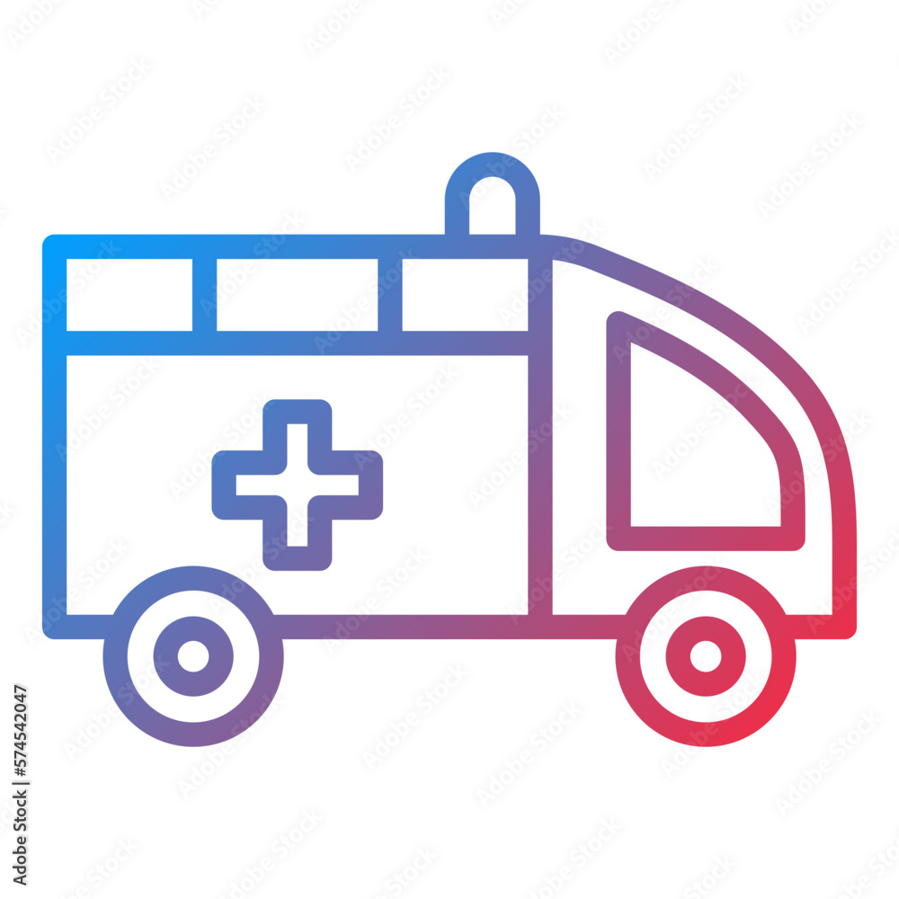 Vector Design Ambulance Icon Style Vector Design Ambulance Icon Style