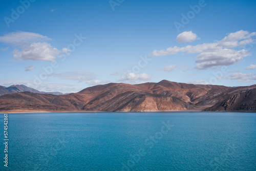 beautiful landscape of Pangong tso, Leh Ladakh, India