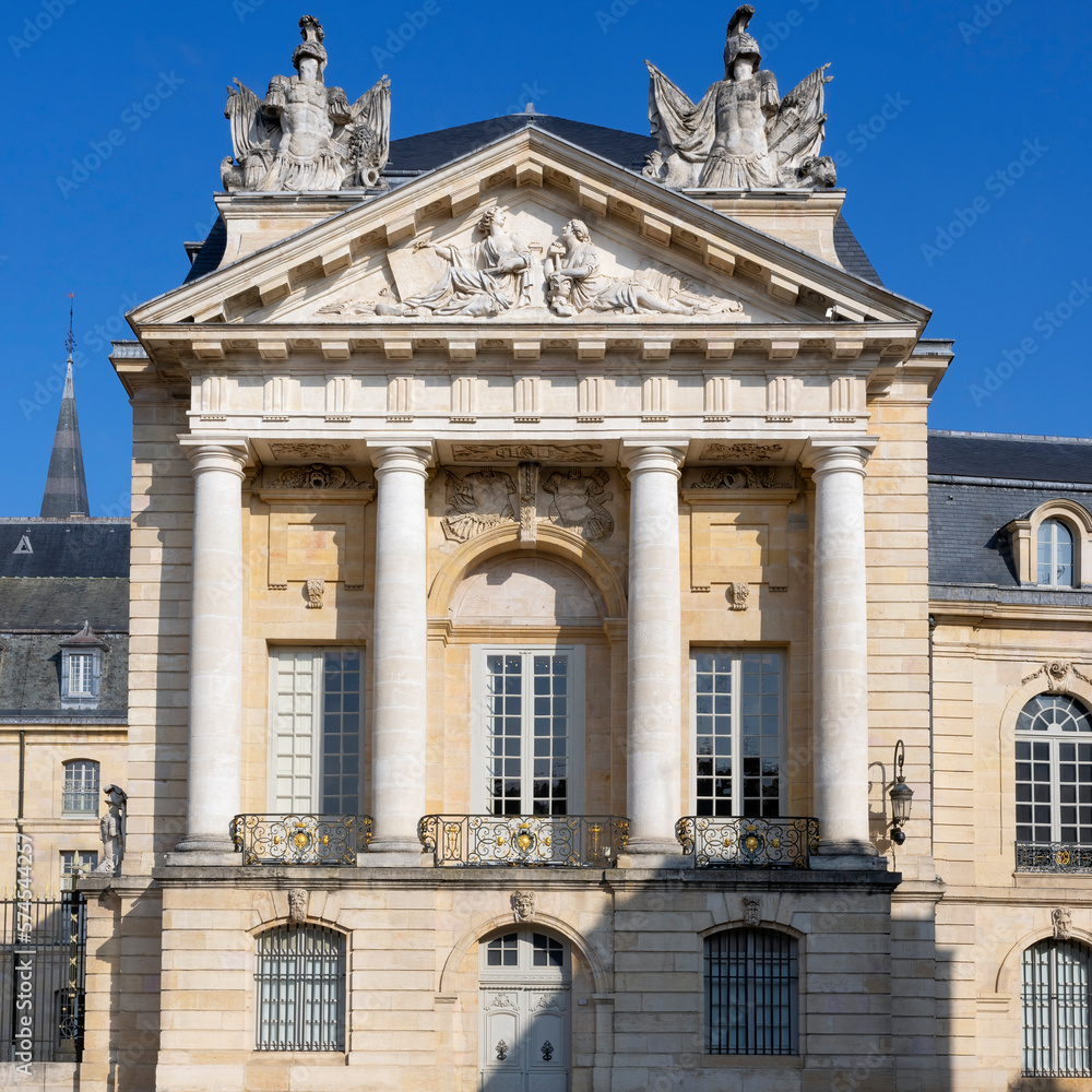 Part of city hall of Dijon city