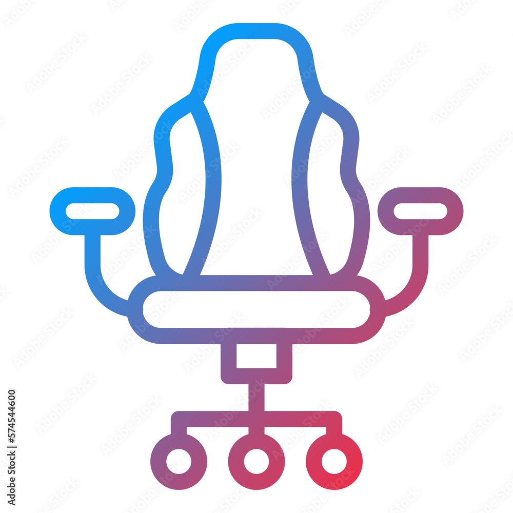 Vector Design Chair Icon Style Vector Design Chair Icon Style