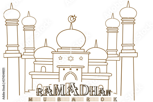 Ramadhan / Eid Mubarak Background photo