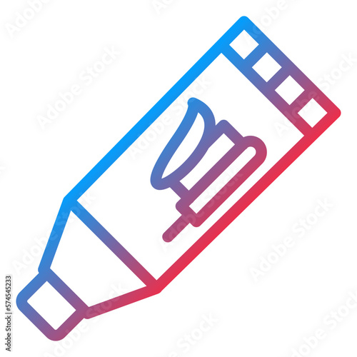 Vector Design Toothpaste Icon Style