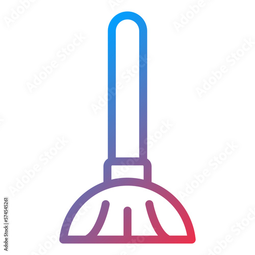 Vector Design Broom Icon Style