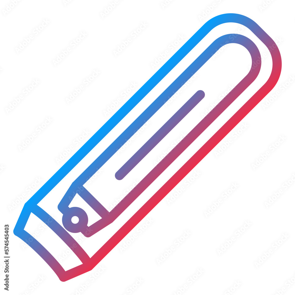 Vector Design Nail Clipper Icon Style Vector Design Nail Clipper Icon Style