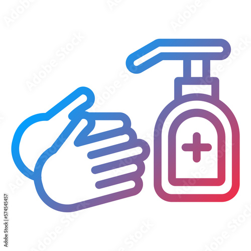 Vector Design Hand Soap Icon Style