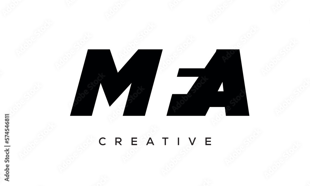 MFA letters negative space logo design. creative typography monogram vector
MFA letters negative space logo design. creative typography monogram vector