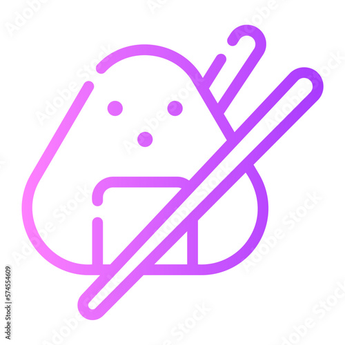 onigiri gradient icon