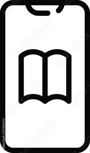 Ebook Icon Vector: An ebook icon vector typically represents a digital book in a digital format. The icon may depict a book or an electronic device, such as a tablet or a smartphone, with a book displ