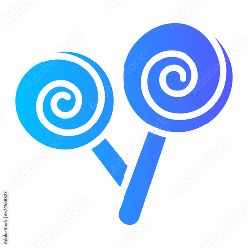 lolipop gradient icon
