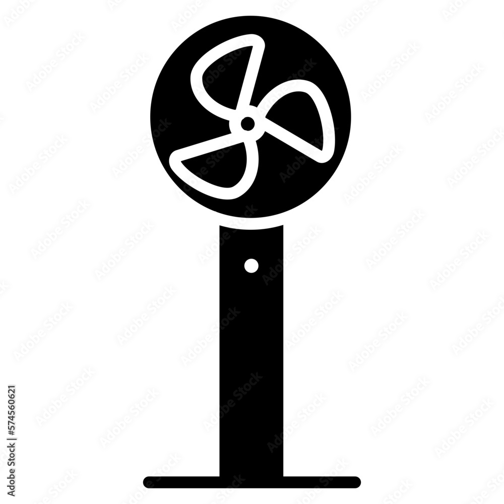 Obraz premium Stand Fan icon