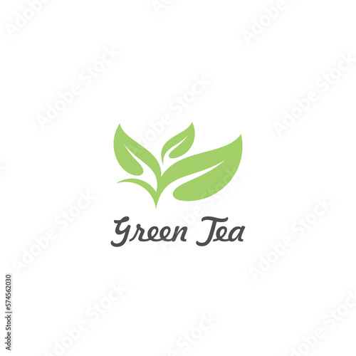 Leaf logo design inspiration  Tea leaf vector template  for tea cafe and product logo design