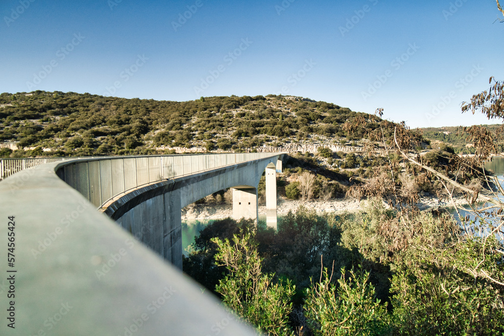 Pont de Sainte-Croix (Gorges du Verdon) in the Provence-Alpes-Côte d'Azur region, France