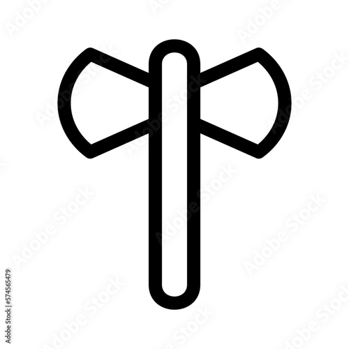 axe icon or logo isolated sign symbol vector illustration - high quality black style vector icons
