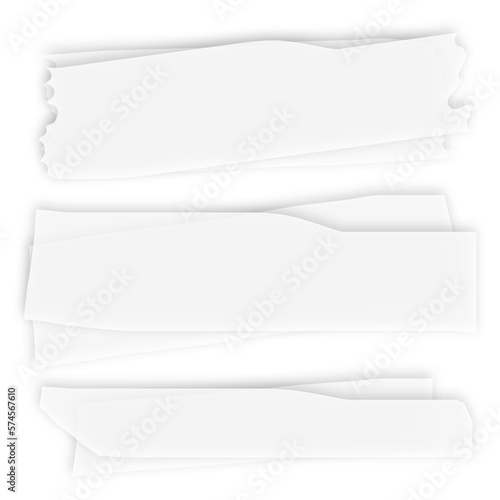 set of paper tape object