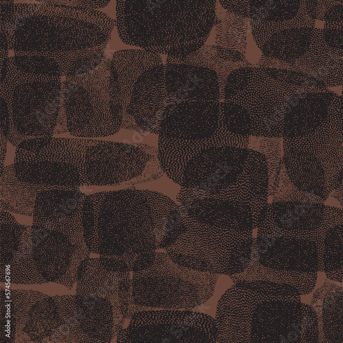 Printable brown masculine dots effect geometric textured wavy seamless pattern Geometric Monochrome Striped Textile Imitation. Shibory Minimalism Background. Contemporary Watercolor Japan Design.