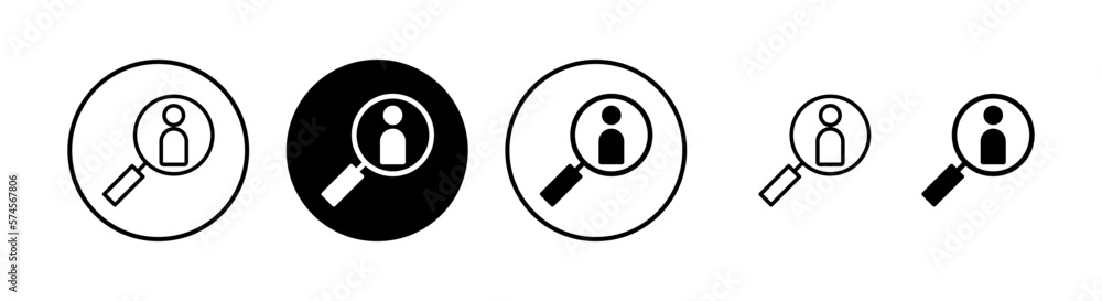 Hiring icon vector illustration. Search job vacancy sign and symbol. Human resources concept. Recruitment Hiring icon vector illustration. Search job vacancy sign and symbol. Human resources concept. Recruitment