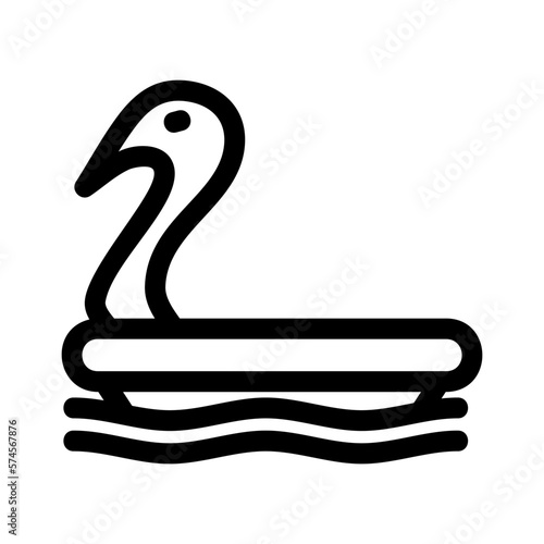 duck icon or logo isolated sign symbol vector illustration - high quality black style vector icons 