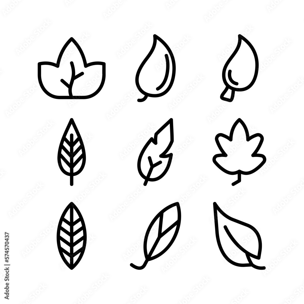 leaf icon or logo isolated sign symbol vector illustration - high quality black style vector icons
