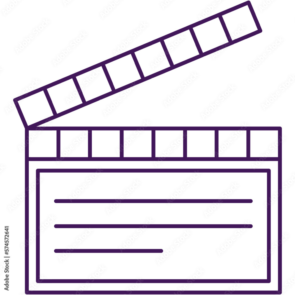 Film clapper board icon vector movie clapperboard Film clapper board icon vector movie clapperboard