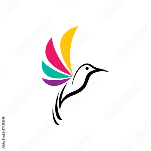 Colibri bird logo images