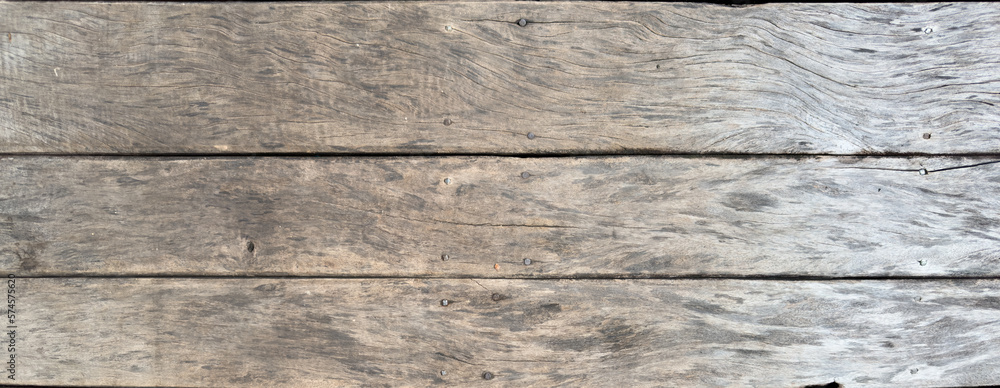 Natural Rustic Banner with copy-space. Premium, Gray Wooden Board Texture Background. Natural Rustic Banner with copy-space. Premium, Gray Wooden Board Texture Background.