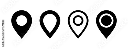 Directions icon and location map point