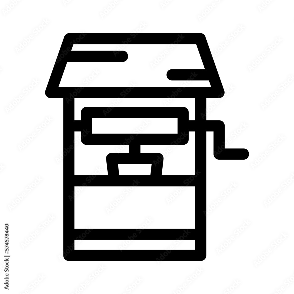 well icon or logo isolated sign symbol vector illustration - high quality black style vector icons
