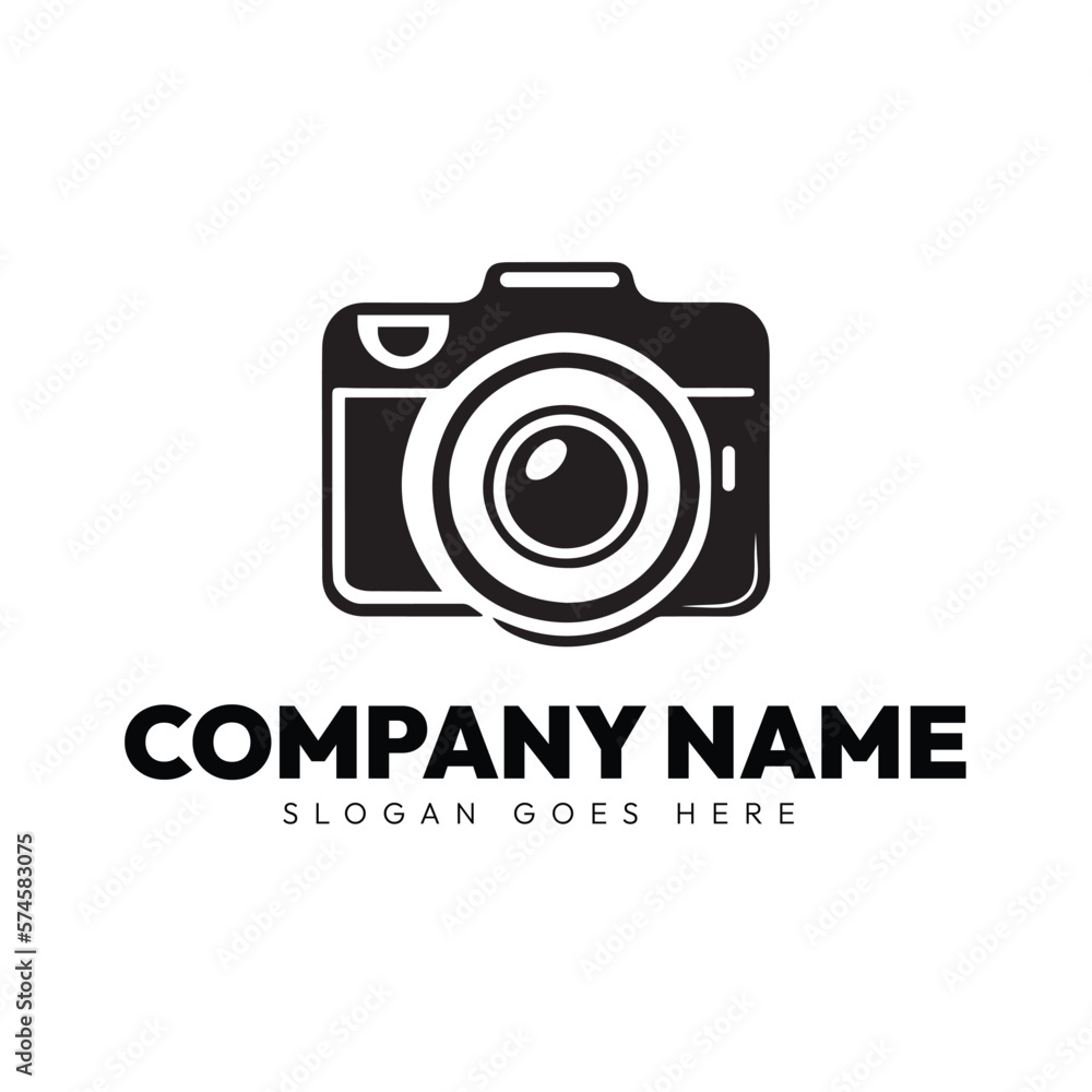 Creative and Minimal Black and White Camera Logo design, Studio, Photography Logo Illustration vector Creative and Minimal Black and White Camera Logo design, Studio, Photography Logo Illustration vector