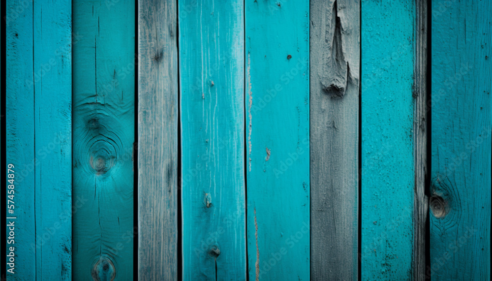 Wooden Background Made of Boards - Generative AI Wooden Background Made of Boards - Generative AI