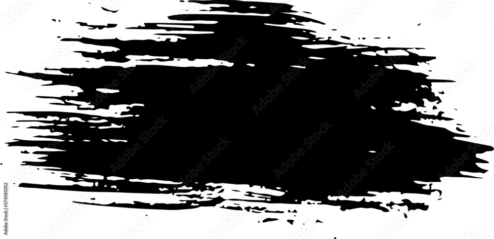 Abstract Dry Brush Grunge Banner Abstract Dry Brush Grunge Banner