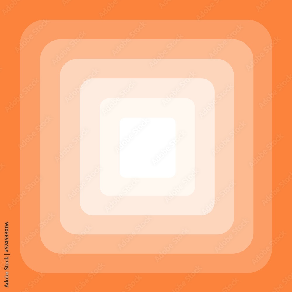 Orange square frame Orange square frame